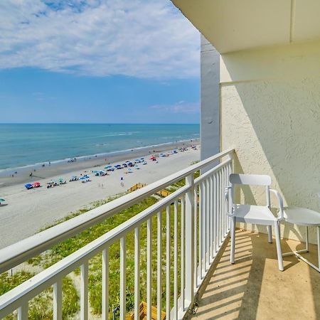 Cozy Coastal Condo With Airy Oceanfront Balcony Myrtle Beach Esterno foto