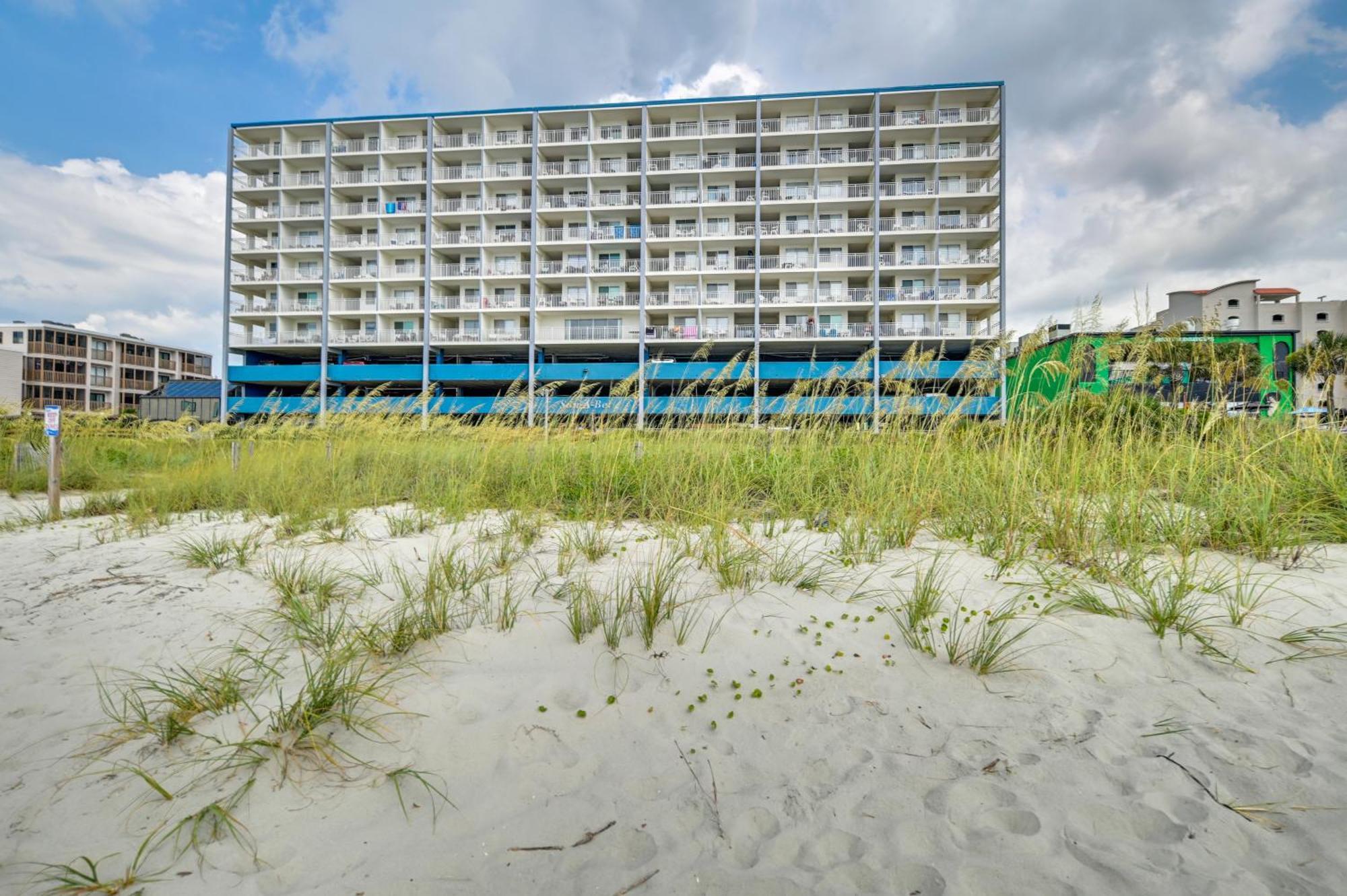 Cozy Coastal Condo With Airy Oceanfront Balcony Myrtle Beach Esterno foto