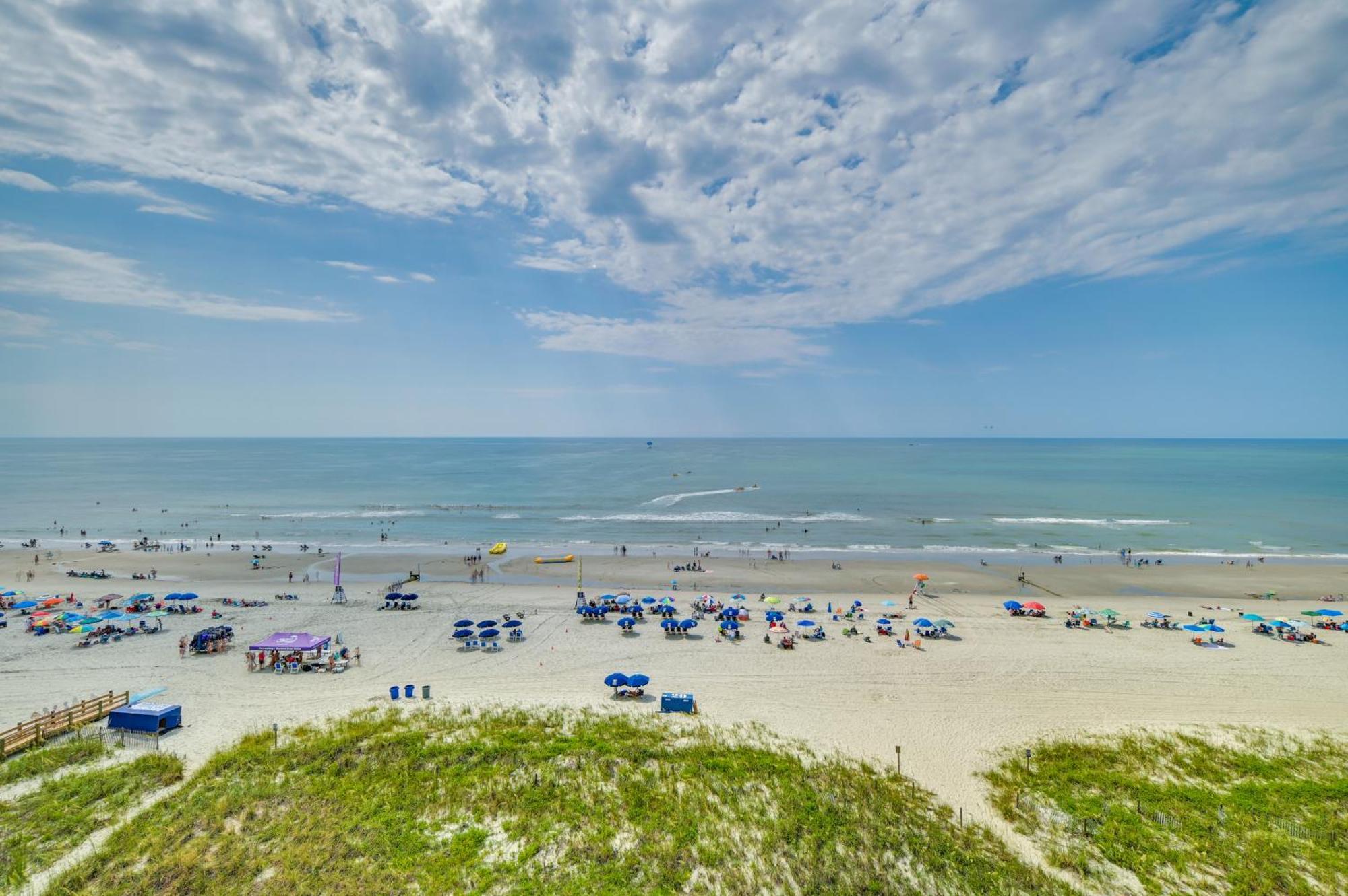 Cozy Coastal Condo With Airy Oceanfront Balcony Myrtle Beach Esterno foto