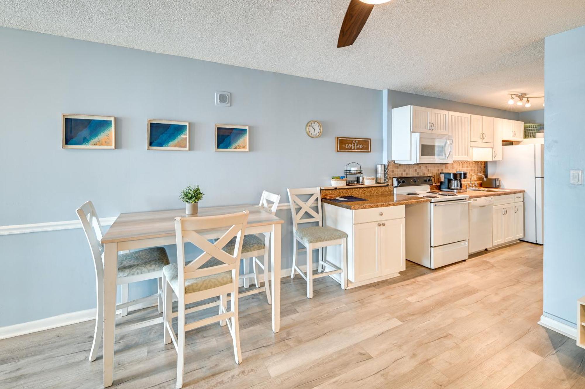 Cozy Coastal Condo With Airy Oceanfront Balcony Myrtle Beach Esterno foto